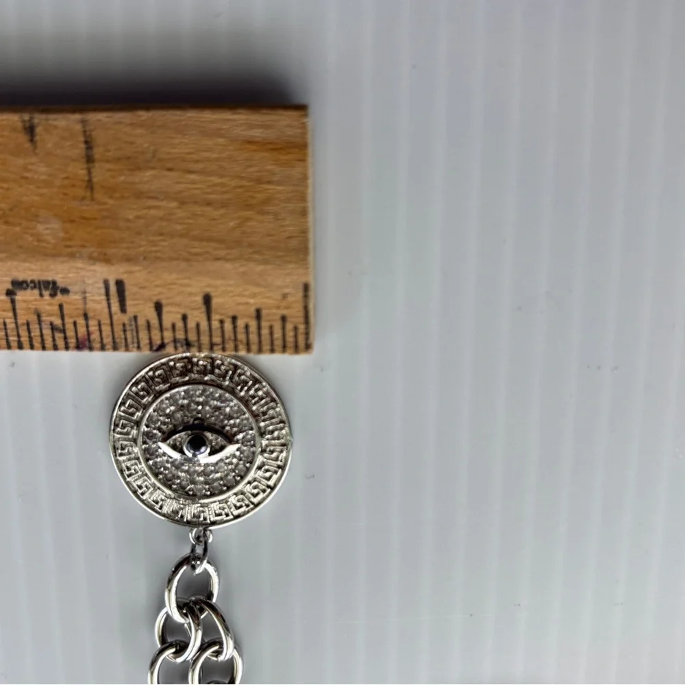 Mystic Eye Silver Pendant Necklace
